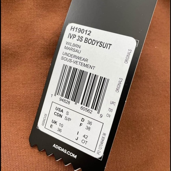 IVY PARK 3 Stripes Bodysuit BNWT - Picture 4 of 5